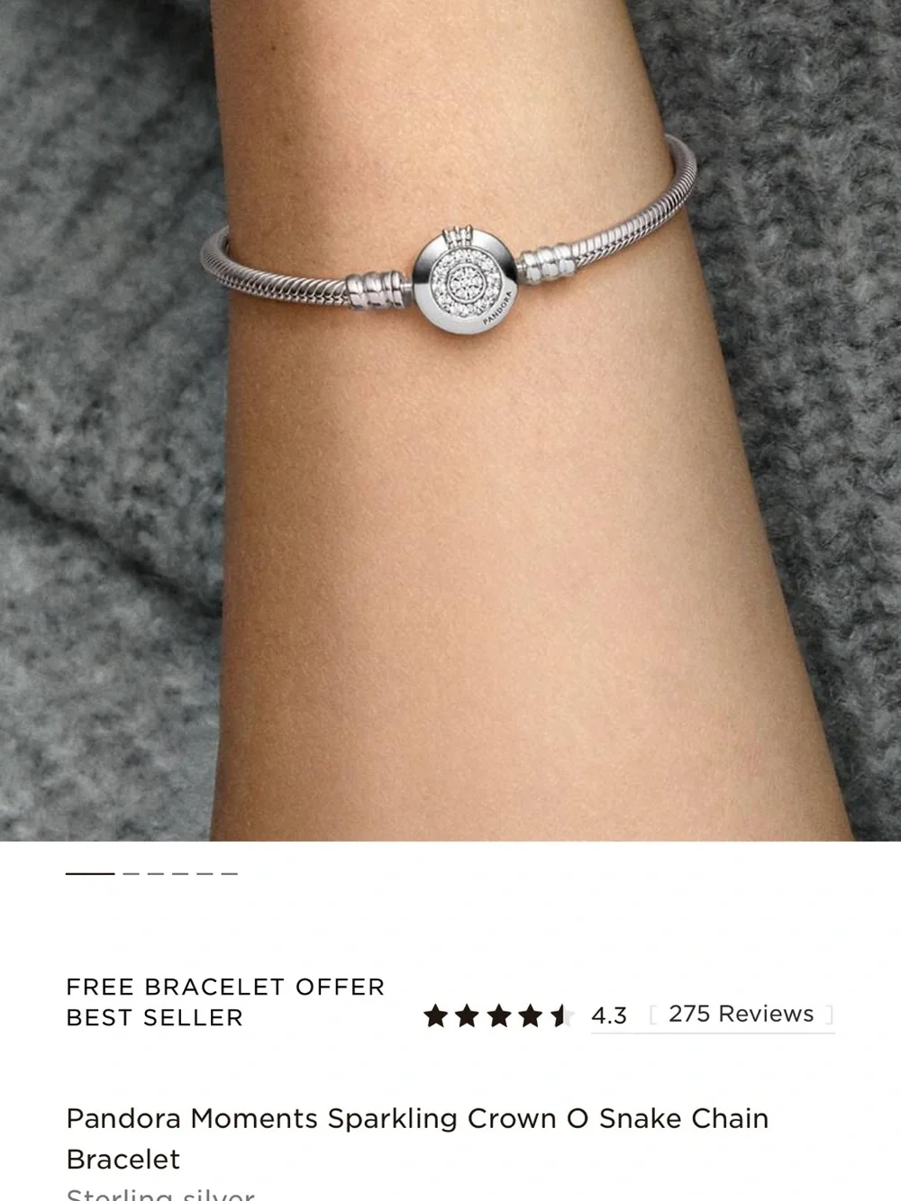 Pandora moments sparkling